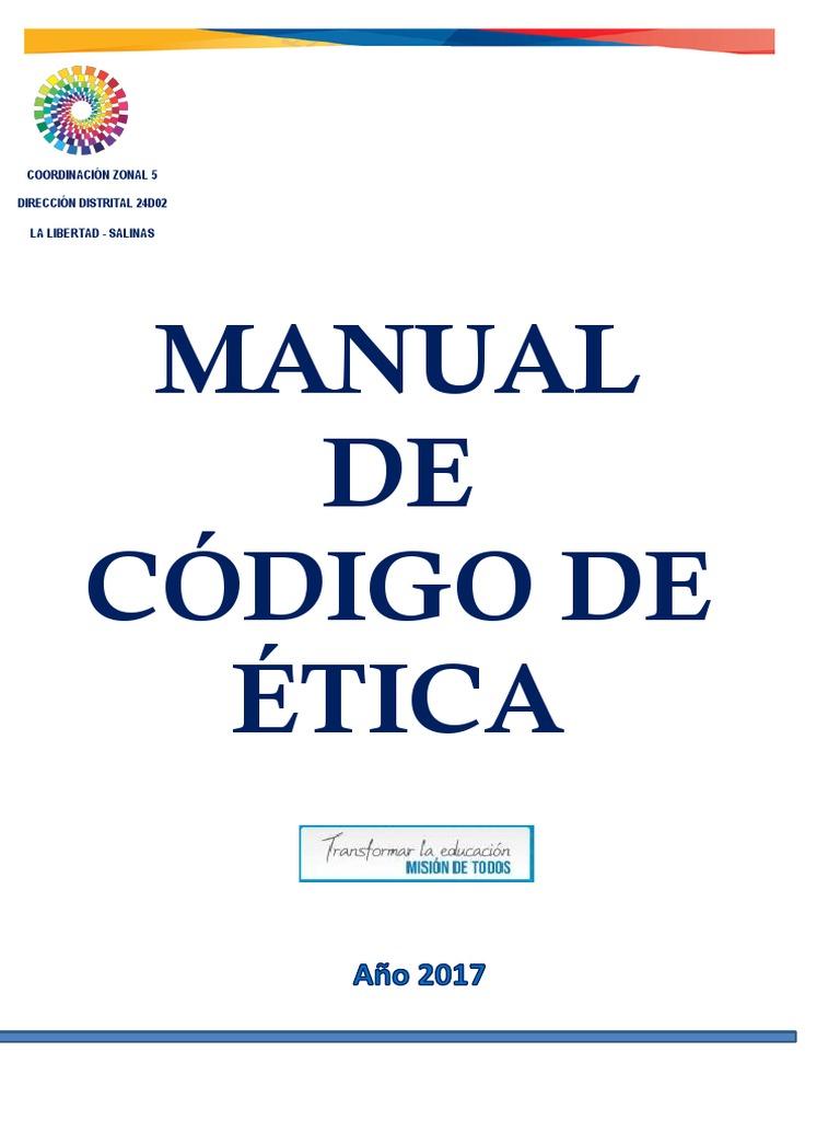 Manual de Ética.