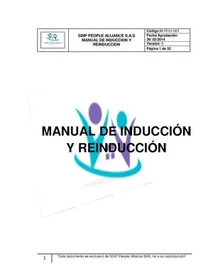 Manual del empleado.